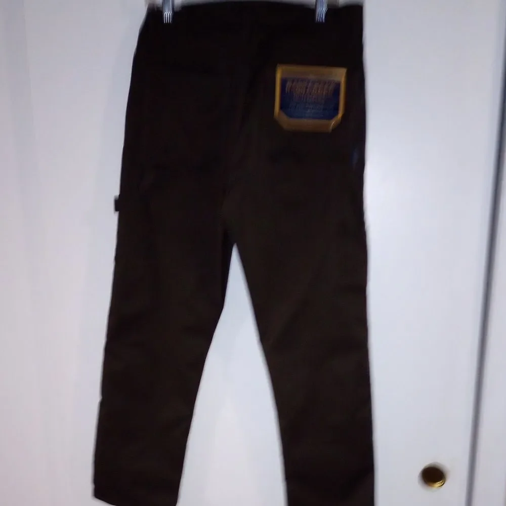 🆕👖 Bass Creek Outfitters Work Wear Carpenter Pants, Brown, 32x30